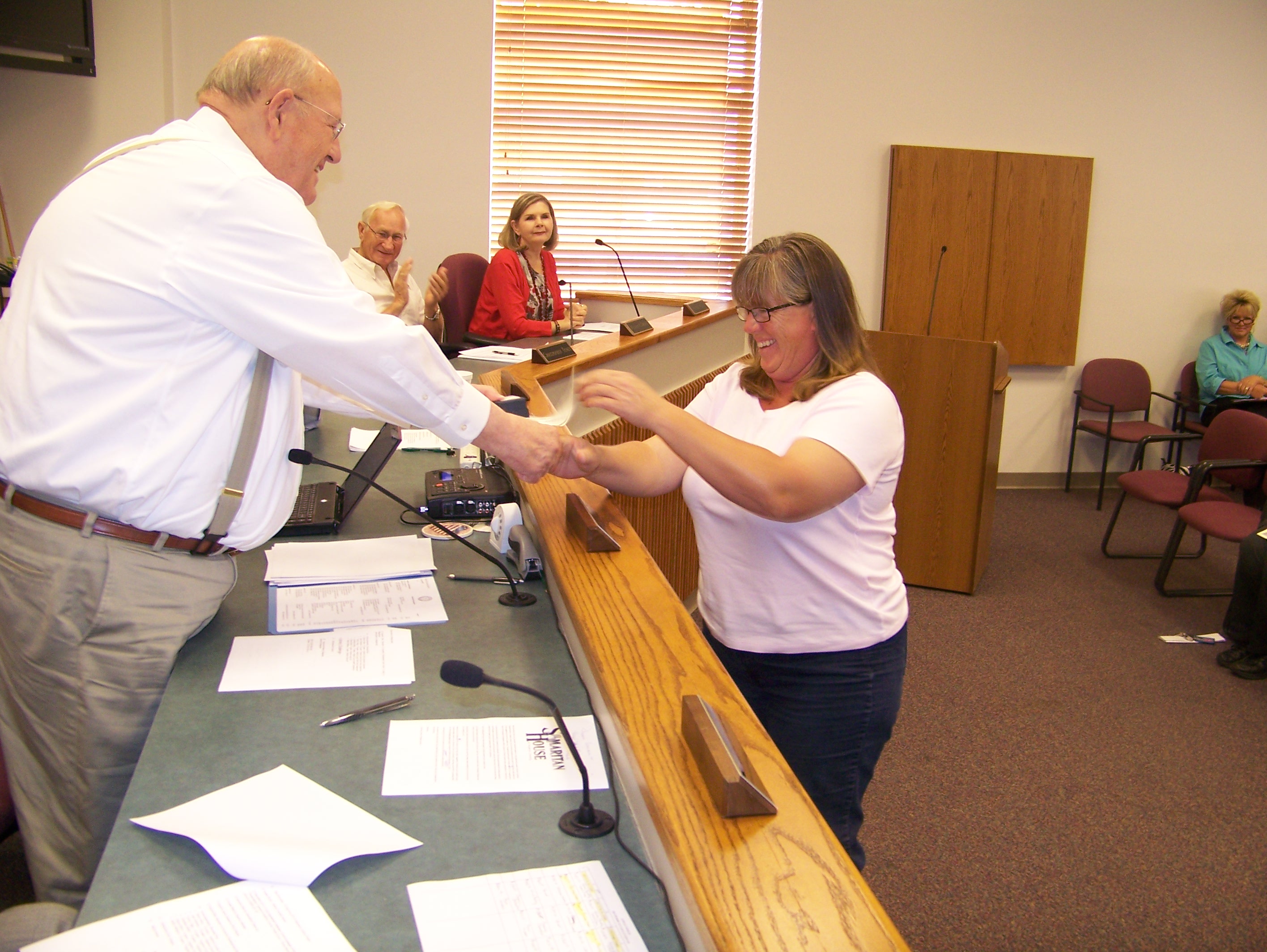 Karon Wise - Sanitation Dept.  15 years